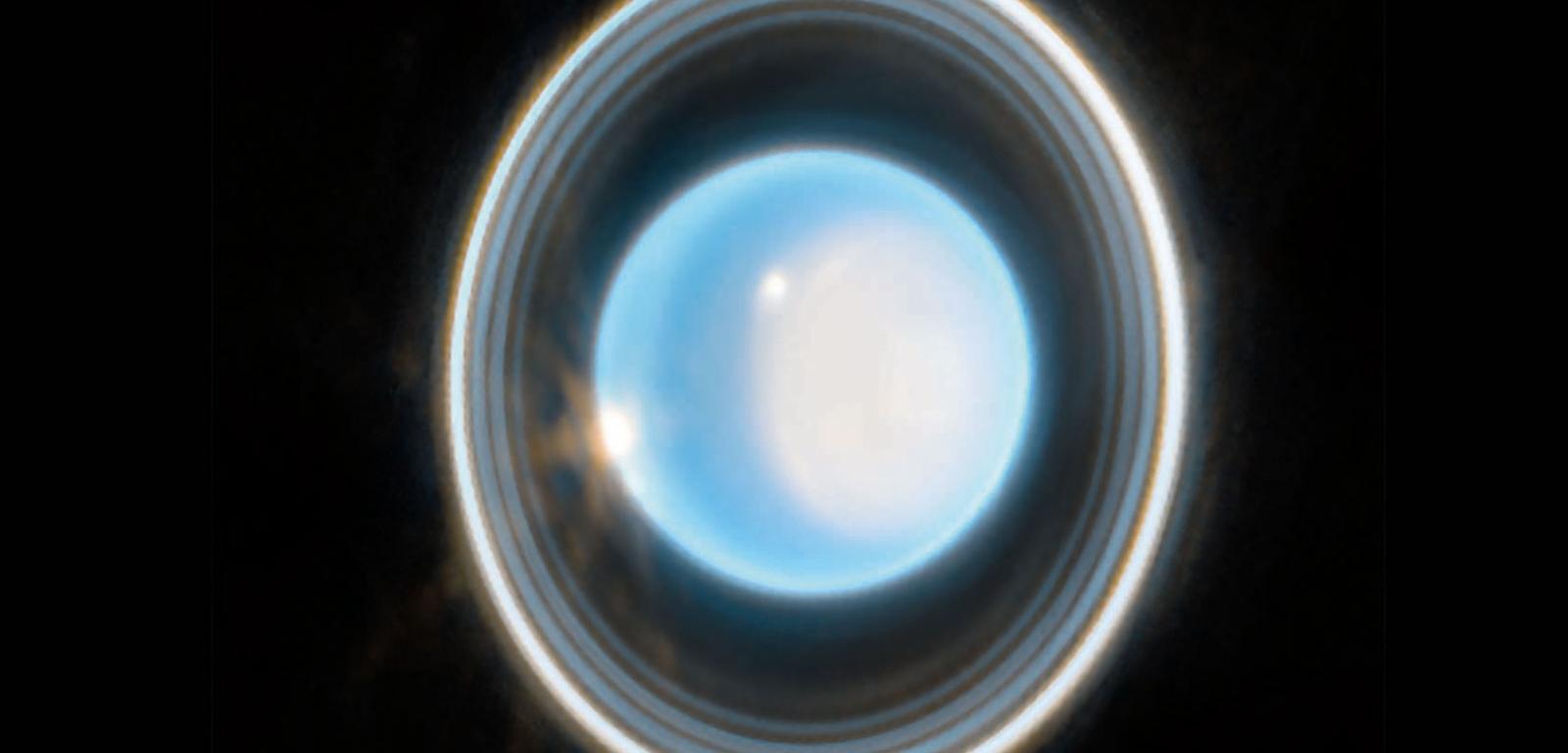Teleskop Jamesa Webba pokazuje dziś Urana w chwili, gdy jego widoczna dla nas półkula oczekuje lata.