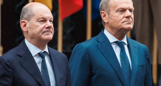 Olaf Scholz i Donald Tusk