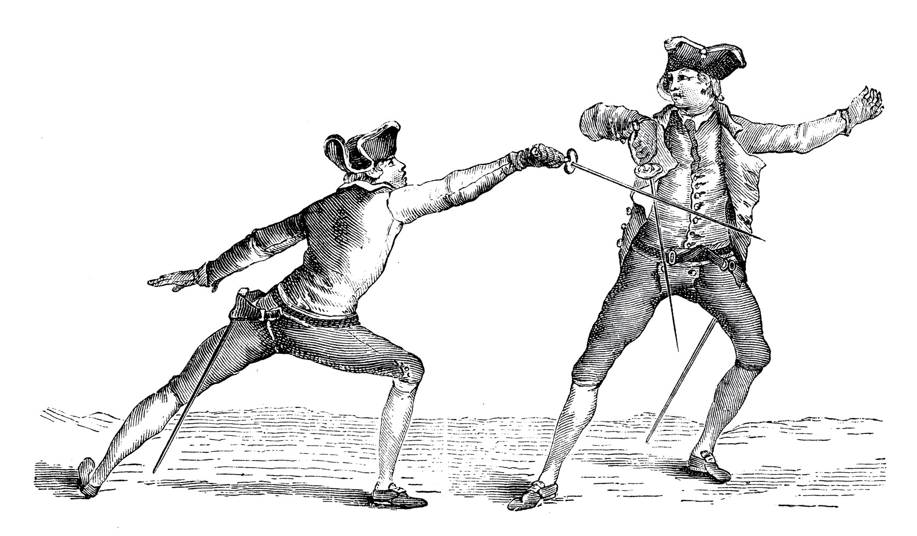 Фехтование Рапира 19 век