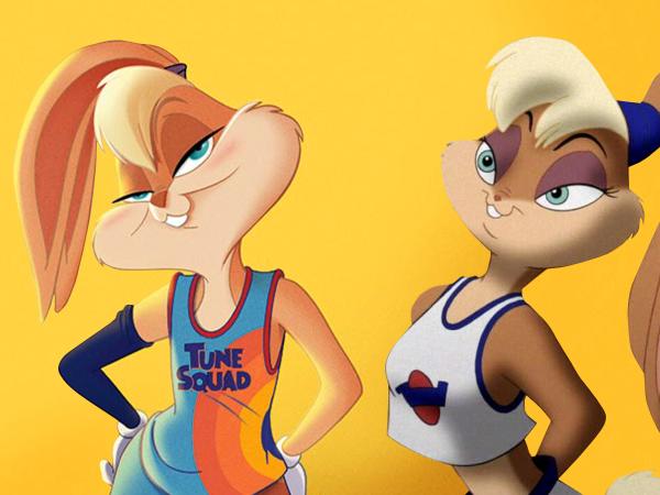 Lola z filmu „Kosmiczny mecz”. Po lewej nowa wersja