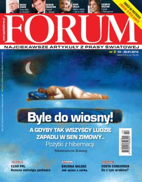 Artykuł pochodzi z  2 numeru tygodnika FORUM w kioskach od poniedziałku 14 stycznia.