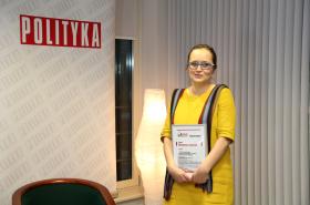 Anna Wiśniewska-Grabarczyk, laureatka pierwszej edycji Konkursu im. M.F. Rakowskiego!