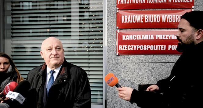 Szef PKW Sylwester Marciniak
