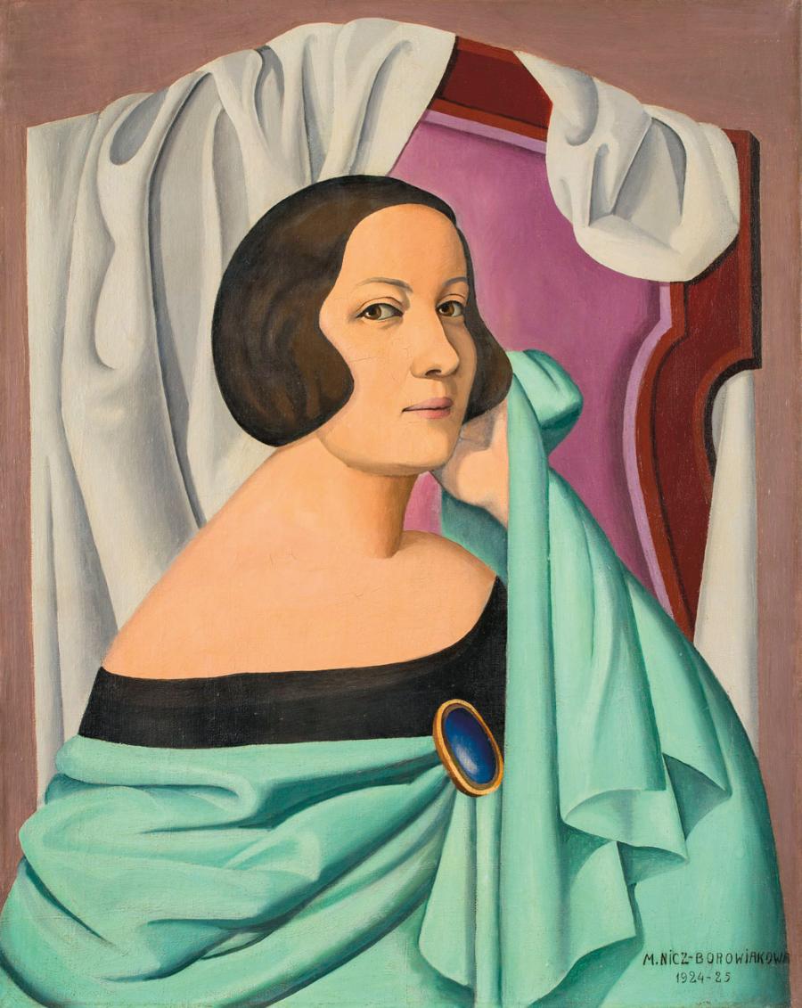 Maria Nicz-Borowiakowa, „Autoportret”, 1924–25.