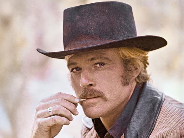 Robert Redford w „Butch Cassidy i Sundance Kid”, 1969 r.