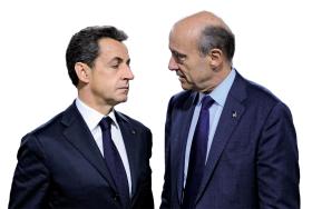 Nicolas Sarkozy i Alain Juppé