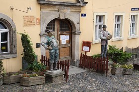 Lubomierz, powiat lwówecki, miasteczko ogólnopolskich festiwali komedii filmowych  oraz muzeum Kargula i Pawlaka, na szlaku łącznikowym Via Cervimontana św. Jakuba