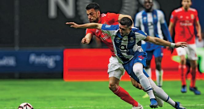 Półfinał Pucharu Portugalii, mecz FC Porto z Benficą, 22 stycznia 2019 r.