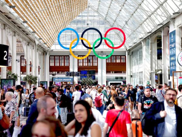 Paryski dworzec Gare de Lyon, 28 czerwca 2024 r.