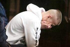 Tomasz Komenda na rozprawie 15 marca 2018 r.