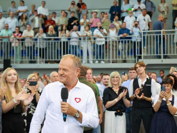 Donald Tusk w Pabianicach