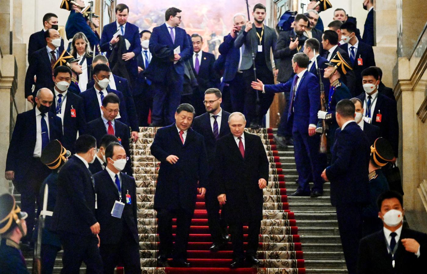 Trzydniowa wizyta Xi Jinpinga w Moskwie, 21 marca 2023 r.