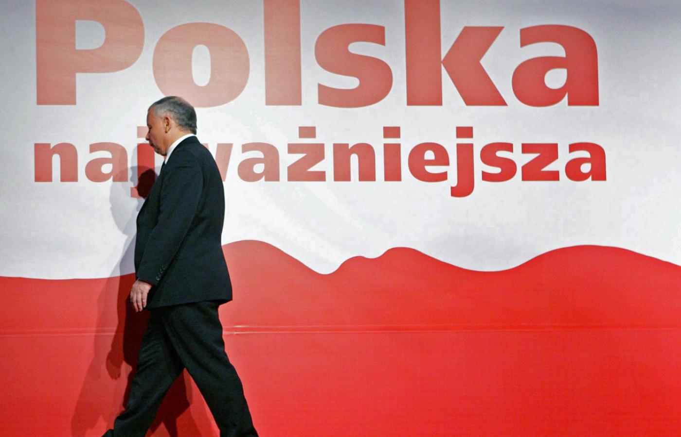 Jarosław Kaczyński na początku kampanii prezydenckiej. Maj 2010 r.