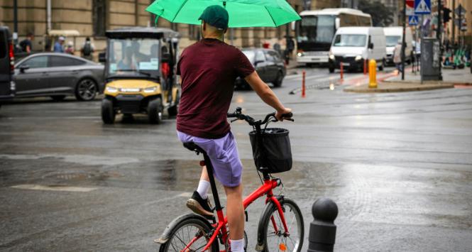 Opady deszczu w Krakowie, 7 lipca 2025 r.