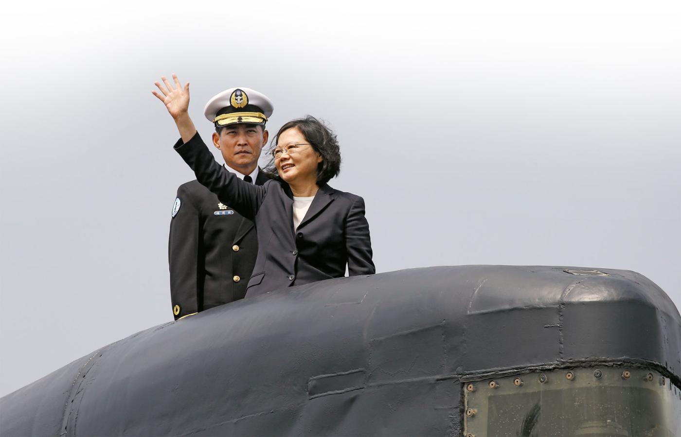 Tsai Ing-wen stoi na czele kraju, który jak żaden inny jest zagrożony chińską inwazją.