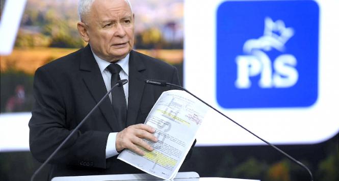 Prezes PiS Jarosław Kaczyński