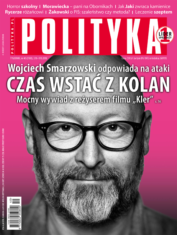 okładka - Polityka 40 2018