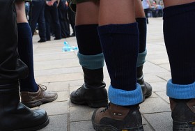 Inni próbowali korzystać z bardziej 'przyziemnych' możliwości obserwacji okolic krzyża...