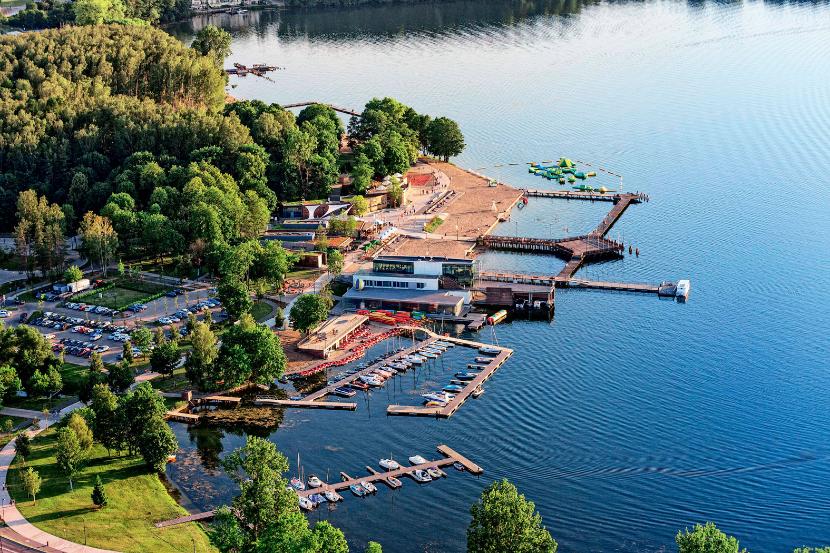 Jezioro Ukiel w Olsztynie