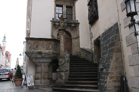 Goerlitz, wejście do ratusza