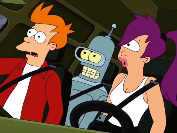 „Futurama”, scen. Matt Groening