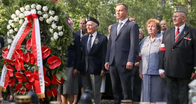 Obchody rocznicy wybuchu powstania warszawskiego