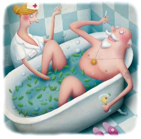 Gdy na jednego pana przypadają trzy, cztery, a na niektórych turnusach i pięć pań, atrakcyjność każdego mężczyzny wzrasta.