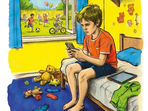 Smartfon to bardzo wygodna niańka. Z badań wynika, że trzy czwarte rodziców daje 5- i 6-latkom swoje telefony do zabawy.