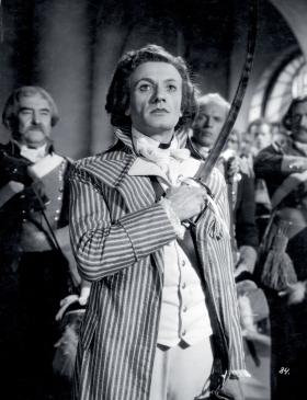 Tadeusz Białoszczyński jako Kościuszko w filmie „Kościuszko pod Racławicami” w reż. Józefa Lejtesa z 1938 r.