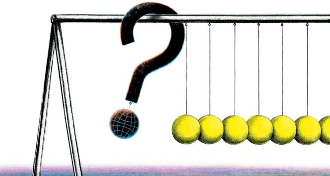 Kłopoty współczesnego świata tworzą splątany kłąb, w którym nie można już wyróżnić pojedynczego zagadnienia.