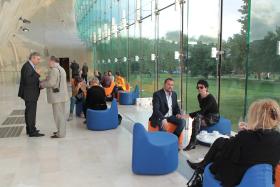 Strefa chilloutu, czyli odpoczynek po wielkich emocjach.