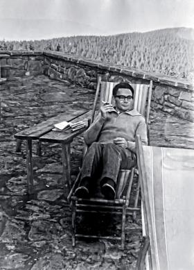 Marian Turski – urlop w Tatrach, lata 70.