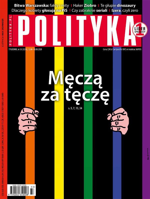 okładka - Polityka 33 2020