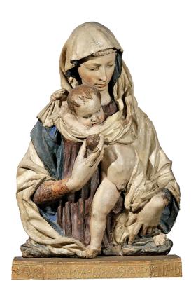 „Matka Boska z dzieciątkiem”, Donatello