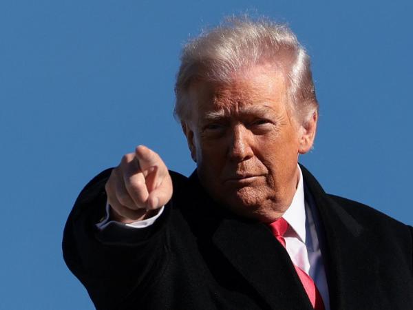 Donald Trump, 13 stycznia 2026 r.