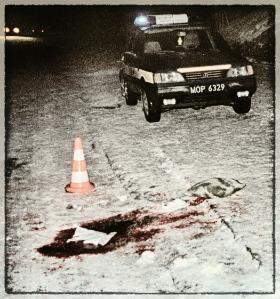 Boguckiego oskarżono o dwa najsłynniejsze zabójstwa lat 90. – szefa policji i szefa mafii. Na fot. miejsce, gdzie zginął Pershing.