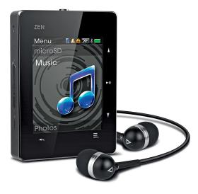 Odtwarzacz MP3 Creative ZEN X-Fi3. Ten mały odtwarzacz z możliwością przesyłania plików bezprzewodowo przez Bluetooth, a także z rozwiązaniami poprawiającymi jakość dźwięku, zaspokoi potrzeby fanów muzyki. Cena: 400 zł.