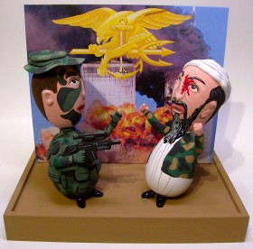 Przemysł zabawkarski reaguje natychmiast i bez skrupułów – zabij sobie Osamę sam.