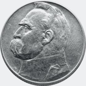 Awers monety 2-złotowej, 1936 r.