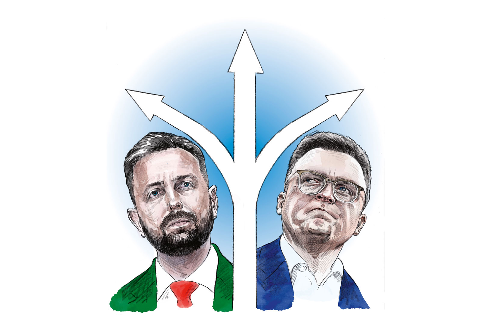 Trzecia Droga Donikąd? Koalicja Trzeszczy. Szymon Hołownia I Władysław ...