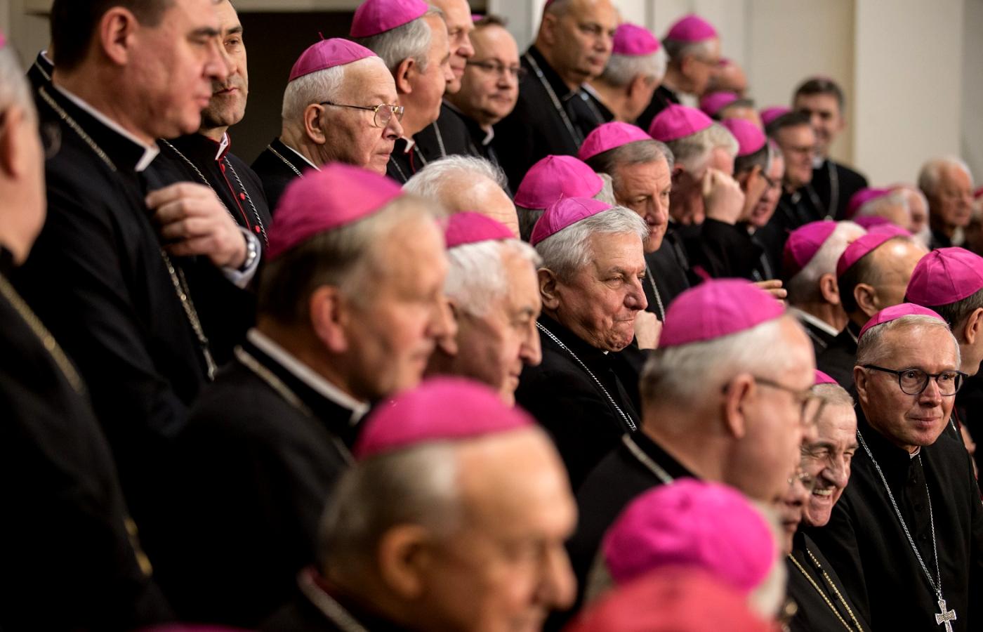 Biskupi podczas zebrania plenarnego Konferencji Episkopatu Polski
