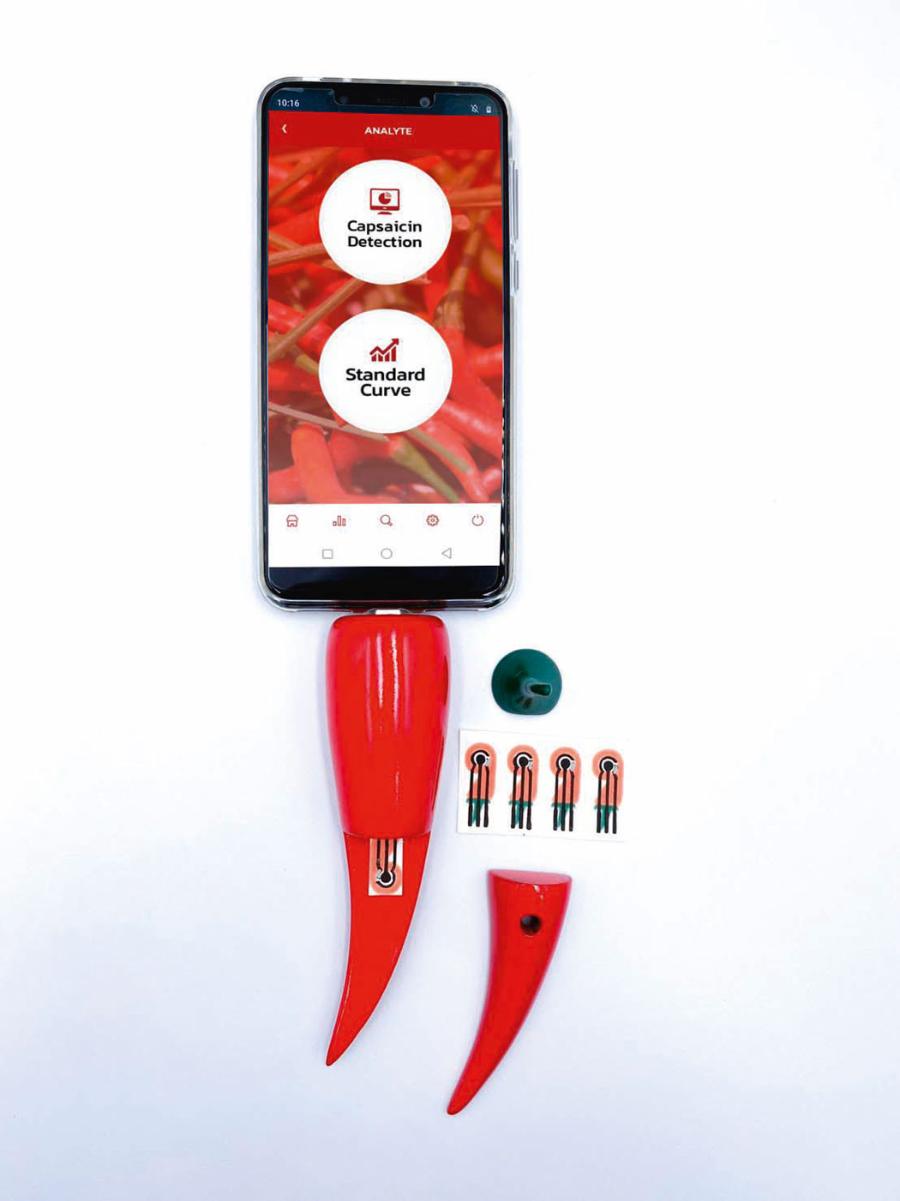 Czujnik skali Scoville’a na telefonie?