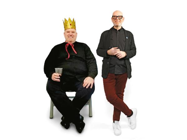 Michał Bonarowski jeszcze przed operacją bariatryczną i po.