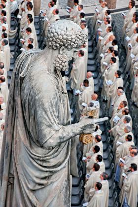 Watykan. Kanonizacja Wincentego Grossiego, 18 października 2015 r.