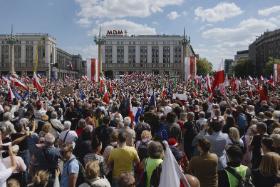W wybory zaangażowały się miliony ludzi. Wielki Marsz Patriotów, Warszawa