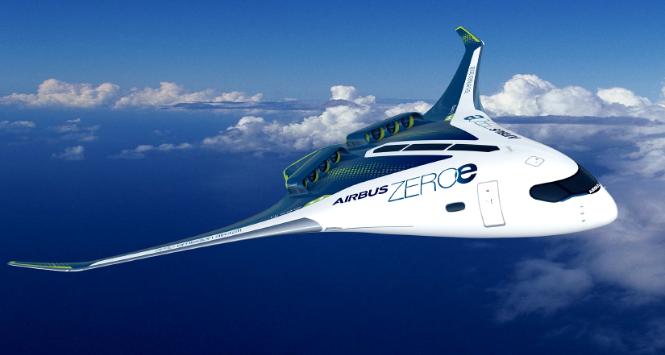 Airbus przedstawił koncepcyjny samolot ZeroE w trzech wariantach.
