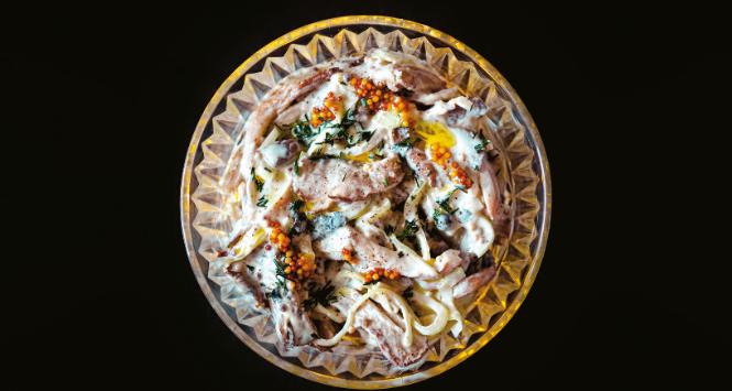 Wegański wigilijny śledzik