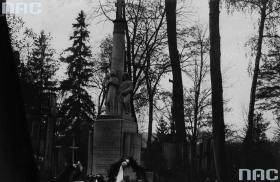 Grób Franciszka Stefczyka, 1930 r.