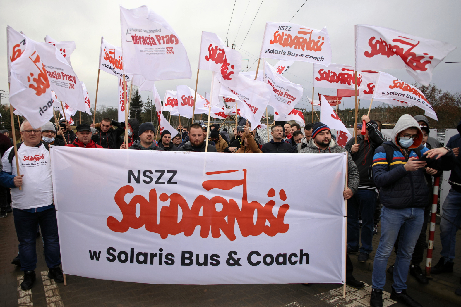 Solaris se detuvo.  Huelga general en marcha en la Gran Polonia