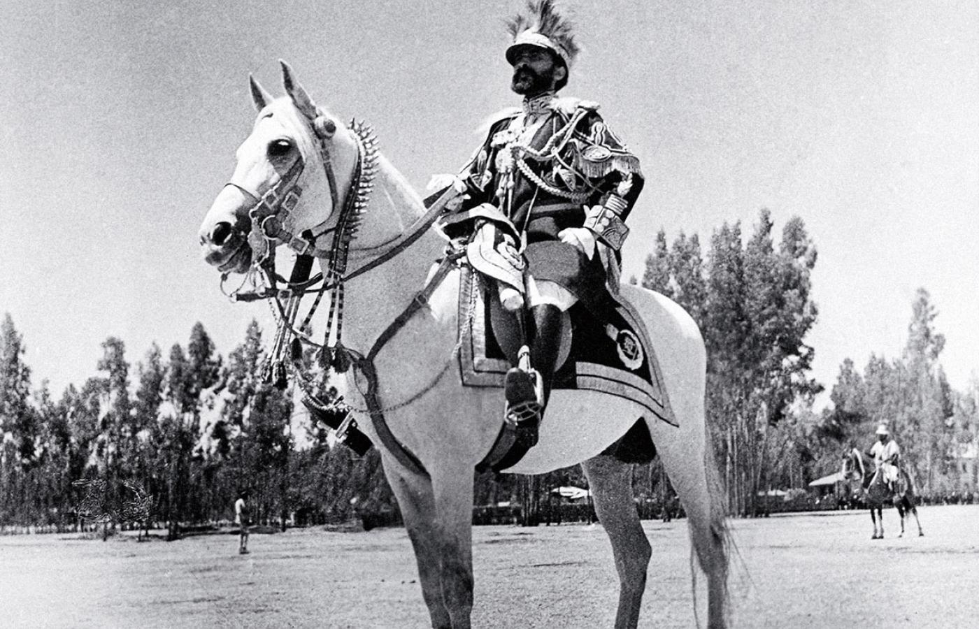 Hajle Syllasje I, ostatni cesarz Etiopii (do 1974 r.), 1935 r.